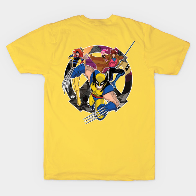 X-Men: Wolverine, Jean and Gambit by Gen Pop Art